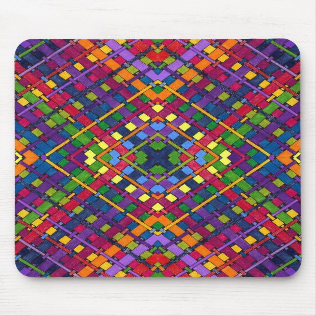 Alfombrilla De Ratón Onda brillante (Frente)