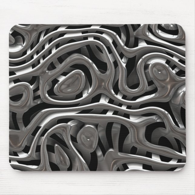 Alfombrilla De Ratón Onda metalizado 4 Mousepad (Frente)