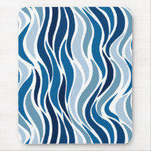 Ondas abstractas en azul 