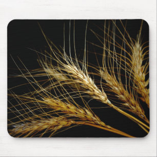 Alfombrilla De Ratón Ondas ambarinas del trigo del grano