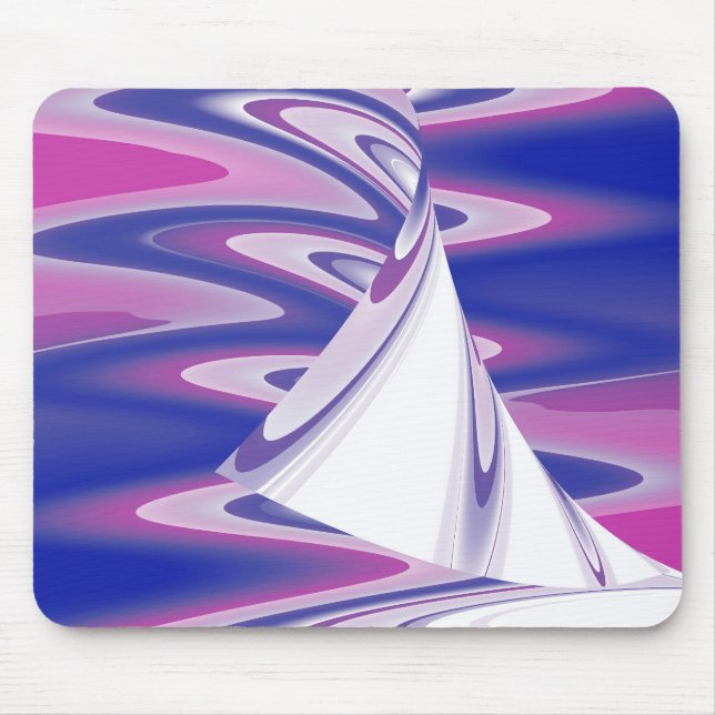 Alfombrilla De Ratón Ondas giratorias (Frente)