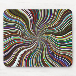 Alfombrilla De Ratón Ondas prismáticas Starburst