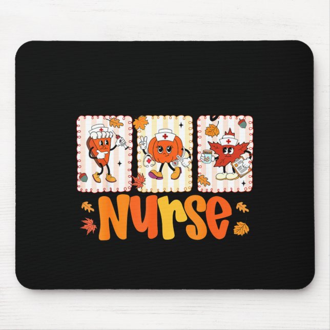 Alfombrilla De Ratón One Thankful Nurse Thanksgiving Turkey Day Nurse G (Frente)