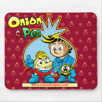 Alfombrilla De Ratón Onion & Pea mousepad.