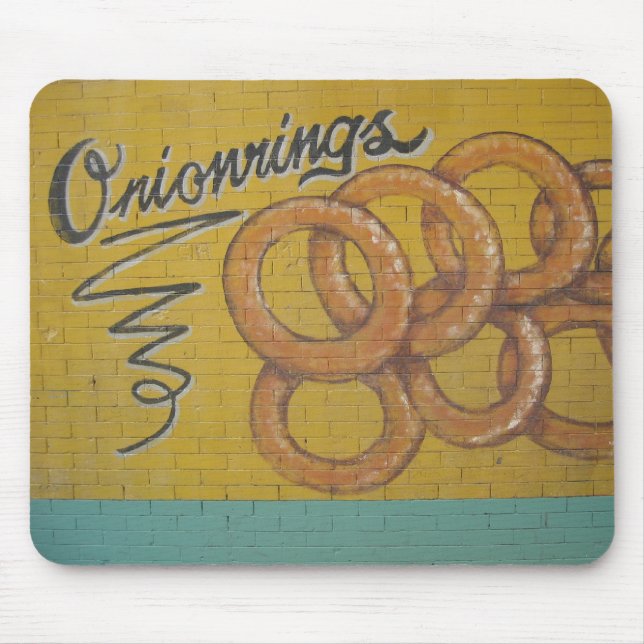 Alfombrilla De Ratón Onionrings Mousepad (Frente)