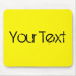 Alfombrilla De Ratón ONLY COLOR / lemon   your text<br><div class="desc">Only Color Composing by EDDA Fröhlich | Template: background color for your text or image | Trend: color your life. | You miss other colors,  products or designs? Feel free to contact me: contact@eddart.de</div>