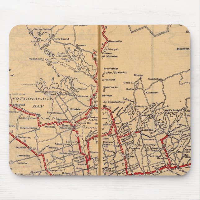 Alfombrilla De Ratón Ontario 3 (Frente)