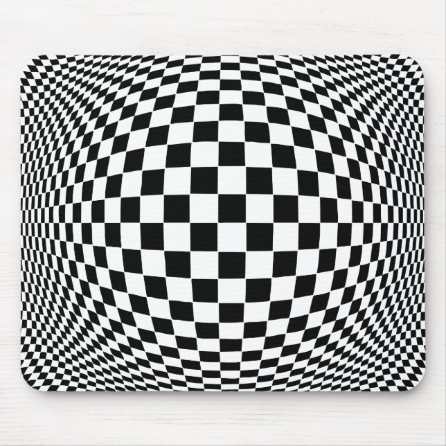 Alfombrilla De Ratón Op Art (Frente)