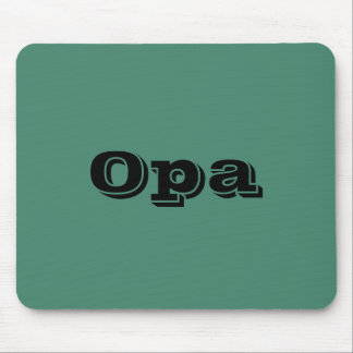 Alfombrilla De Ratón "Opa" Mousepad