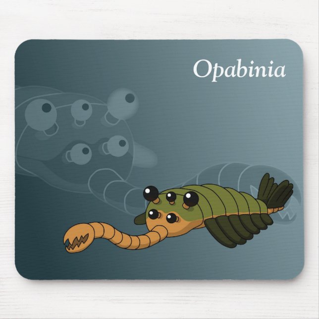 Alfombrilla De Ratón Opabinia- Animal prehistórico (Frente)