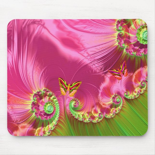 Alfombrilla De Ratón Opciones de Mousepad de arte fractal 20 (Frente)