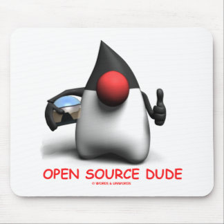 Alfombrilla De Ratón Open Source Dude (duque de desarrolladores de soft