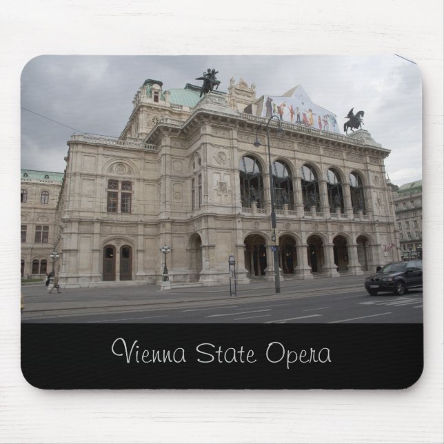 Alfombrilla De Ratón Ópera Estatal de Viena (Frente)