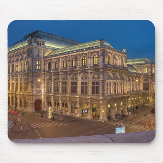Alfombrilla De Ratón Ópera Estatal de Viena, Austria (Frente)