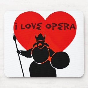 Alfombrilla De Ratón Opera Lover_
