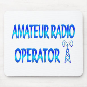 Alfombrilla De Ratón Operador de radio aficionado