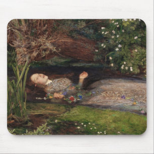 Alfombrilla De Ratón Ophelia por John Everett Millais