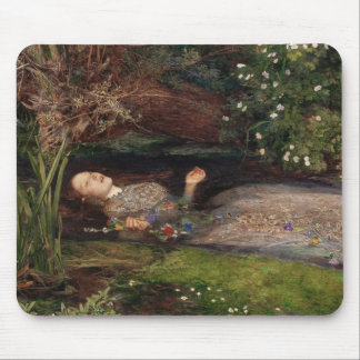 Alfombrilla De Ratón Ophelia por John Everett Millais
