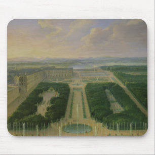 Alfombrilla De Ratón Opinión de perspectiva del castillo francés
