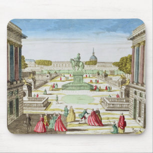 Alfombrilla De Ratón Opinión de perspectiva del lugar Louis XV