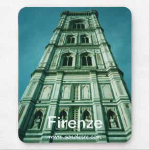Alfombrilla De Ratón Opinión del campanil de Firenze