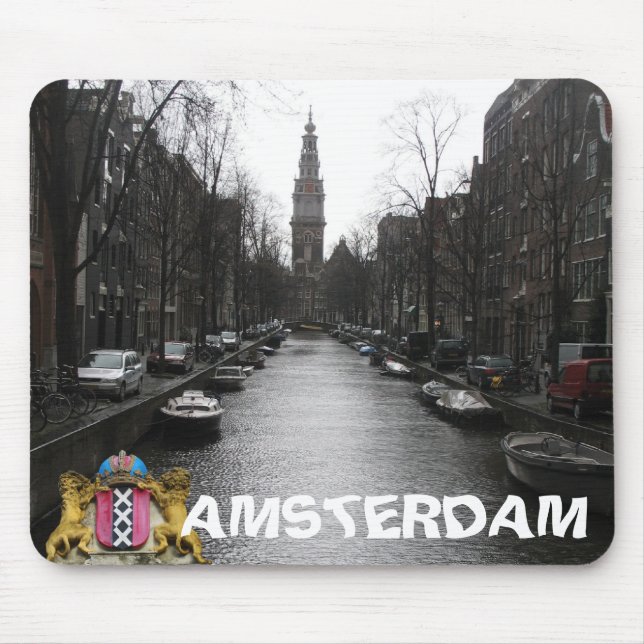 Alfombrilla De Ratón Opinión Zuiderkerk Mousepad de la ciudad de (Frente)