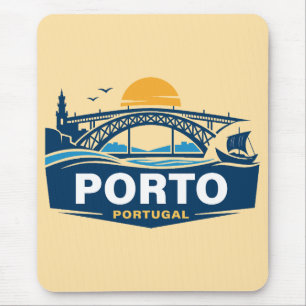 Alfombrilla De Ratón Oporto Portugal Europa
