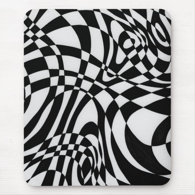 Alfombrilla De Ratón Óptico número 1 de Michael Moffa c1991 (Frente)