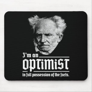 Alfombrilla De Ratón Optimista Arthur Schopenhauer Pessimism P