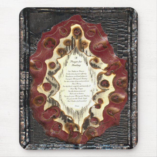 Alfombrilla De Ratón Oración para curar (Frente)