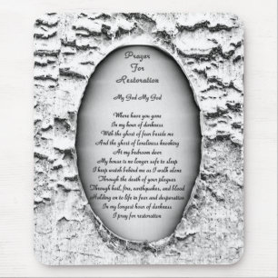 Alfombrilla De Ratón Oración por la Restauración