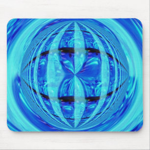 Alfombrilla De Ratón Orb Blue mousepad (horizontal)