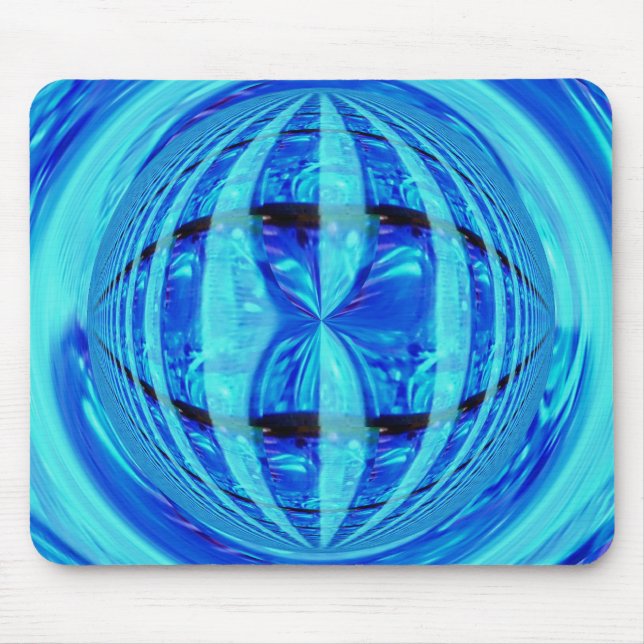 Alfombrilla De Ratón Orb Blue mousepad (horizontal) (Frente)