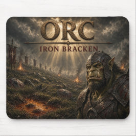 Alfombrilla De Ratón Orc Hierro Bracken Realismo Oscuro