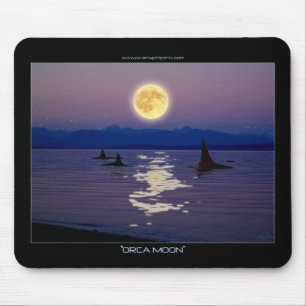 Alfombrilla De Ratón ORCA MOON Fantasy Mousepad