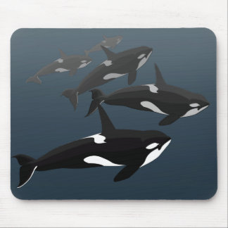 Alfombrilla De Ratón Orca Whale Mousepad Personalizado Asesino Whale Mo
