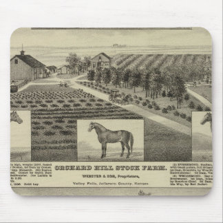 Alfombrilla De Ratón Orchard Hill y Cedar Grove, Kansas
