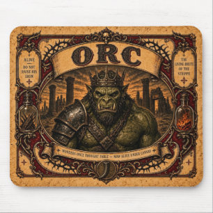 Alfombrilla De Ratón Orco, Monstruo de Circo Antiguo