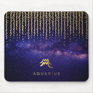 Alfombrilla De Ratón Ordenador Mousepad del Rótulo del zodiaco del