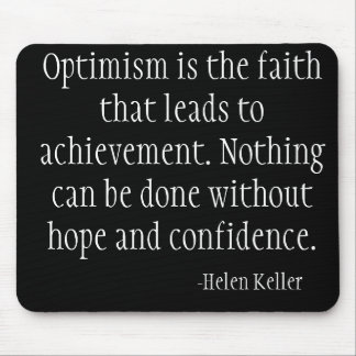 Alfombrilla De Ratón Ordenador negro Mousepad (Helen Keller)