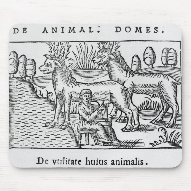 Alfombrilla De Ratón Ordeño de renos (Frente)