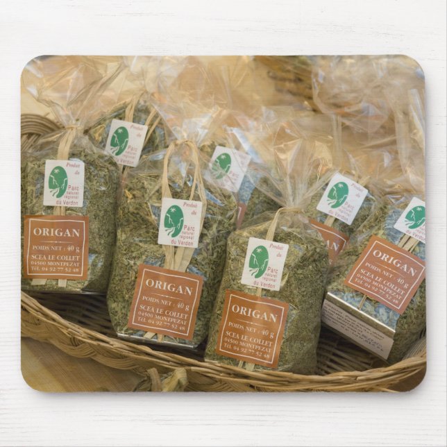 Alfombrilla De Ratón Oregano, Moustiers-Sainte-Marie, Provenza, (Frente)