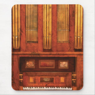 Alfombrilla De Ratón Organista - órgano de Skippack Ville - 1835