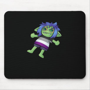 Alfombrilla De Ratón Orgullo Acésexual Goblincore Goblin Clásico