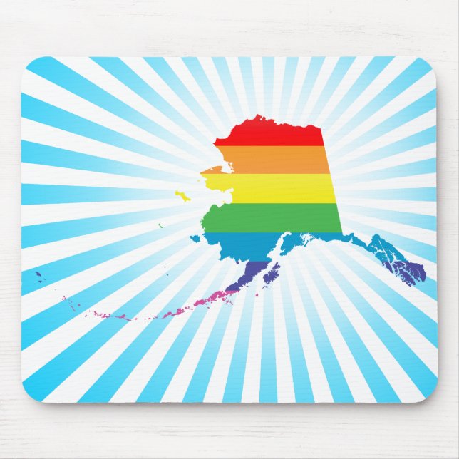 Alfombrilla De Ratón orgullo alaska. (Frente)