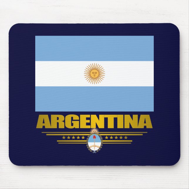 Alfombrilla De Ratón "Orgullo argentino" (Frente)