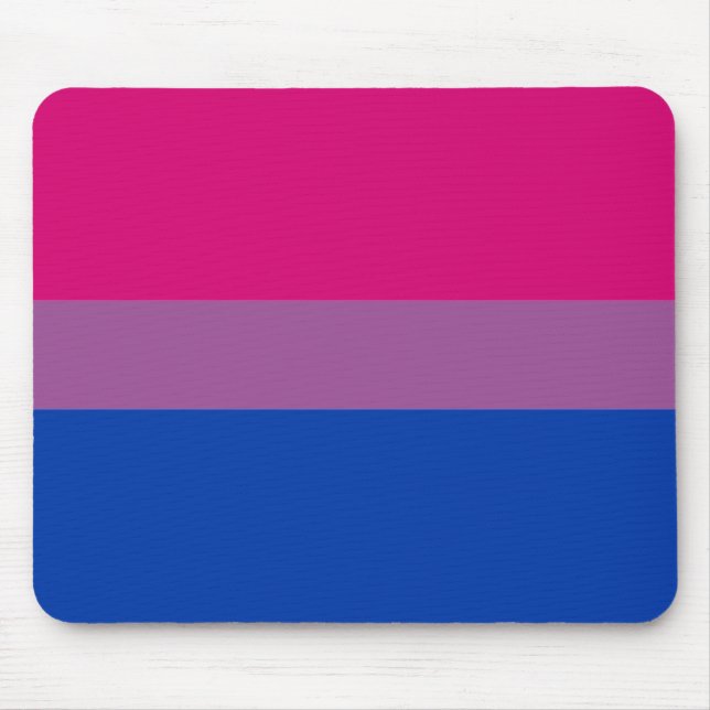 Alfombrilla De Ratón Orgullo bisexual (Frente)