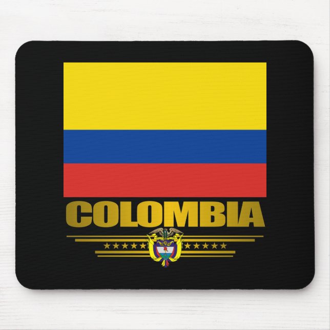 Alfombrilla De Ratón "Orgullo de Colombia" (Frente)