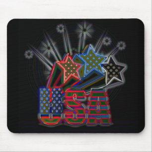 Alfombrilla De Ratón Orgullo de Estados Unidos