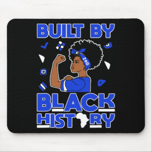 Alfombrilla De Ratón Orgullo de la Reina Negra Zeta Phi Beta Sorority M